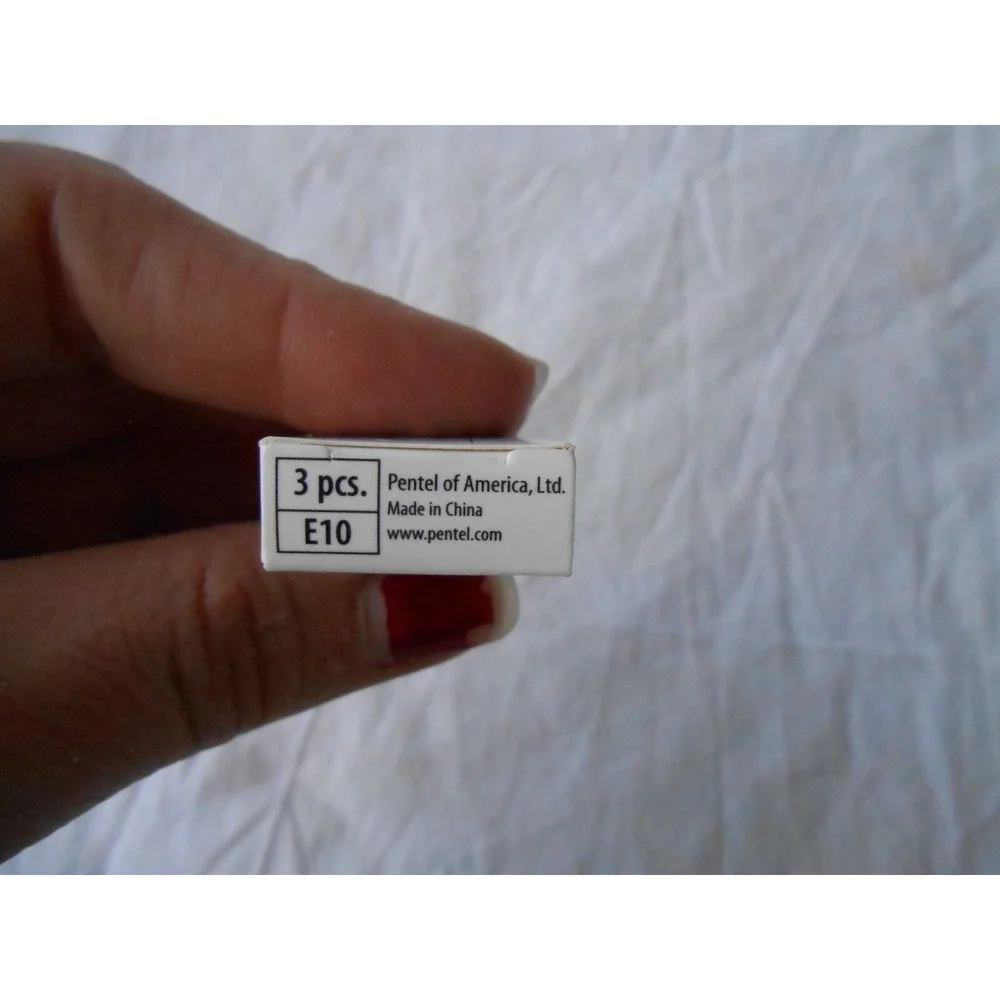 Pentel Eraser Refill For E10 Twist-Erase Automatic Mechanical Pencils 3 x 3 pack